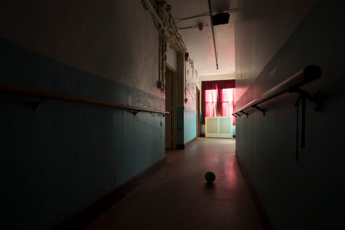 A Ghost in the childrens wing of edinburgh manor supposedly will roll a ball back when asked