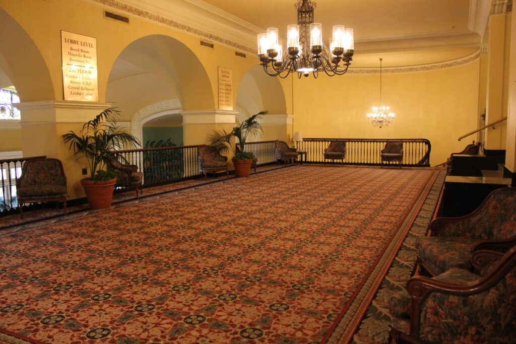 Visitors staying on the fourth floor of the Arlington Resort Hotel report sightings of a bellman in full uniform pacing the halls near the elevators.