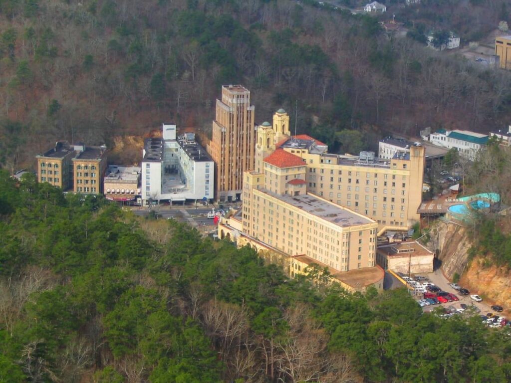 The Arlington Resort Hotel's iconic twin towers have watched over Hot Springs spa-goers for generations.